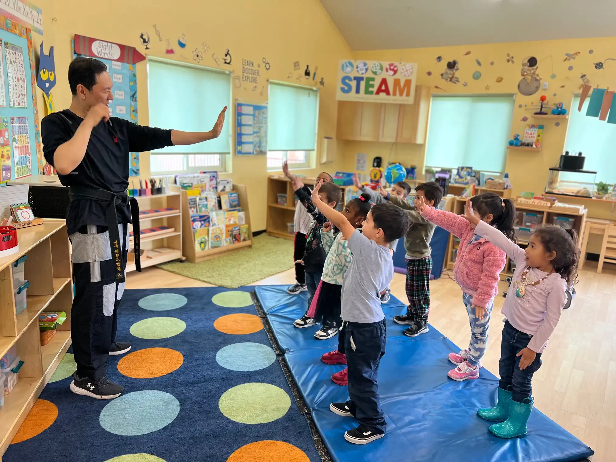 OC Kids Preschool outdoor science program