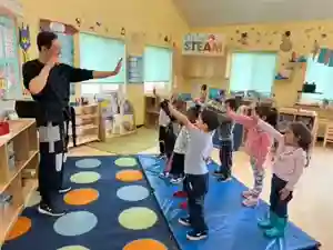 Tae Kwon Do enrichment at OC Kids Preschool