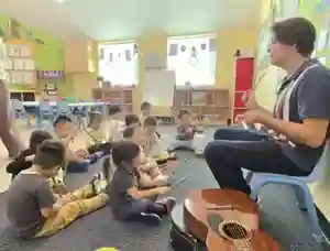 Music enrichment at OC Kids Preschool